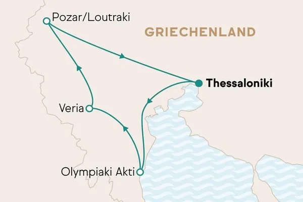 Auf den Spuren der Götter im Norden Griechenlands