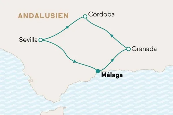 Auf der richtigen Spur durch Andalusien