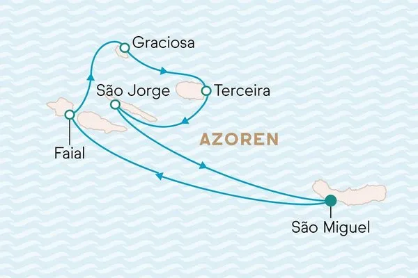 Azoren unter weißen Segeln - Luxus an Bord der SEA CLOUD SPIRIT