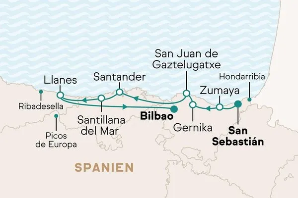 Baskenland, Kantabrien und Asturien: Alles so schön grün hier