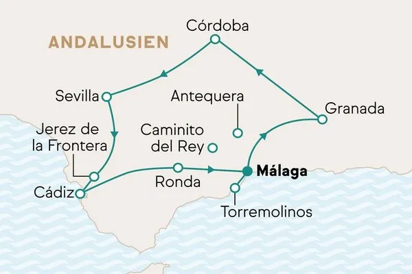 Die andere Andalusien-Tour