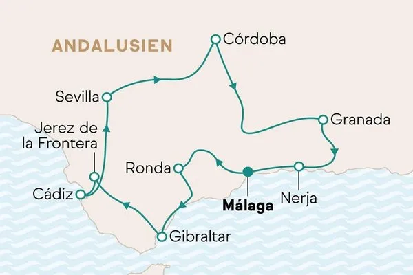 Die klassische Andalusien-Tour