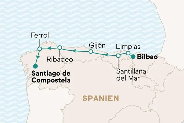 Entlang der grünen Küste Nordspaniens: Tradition und Avantgarde