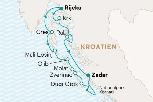 Faszination Kvarner Bucht: Kreuzfahrt