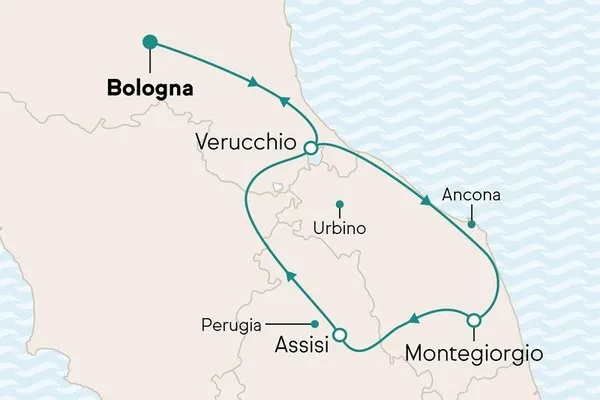 Genuss in Italiens Mitte - Romagna, Marken und Umbrien