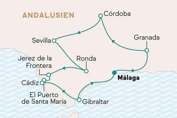 Glücksgefühle in Andalusien