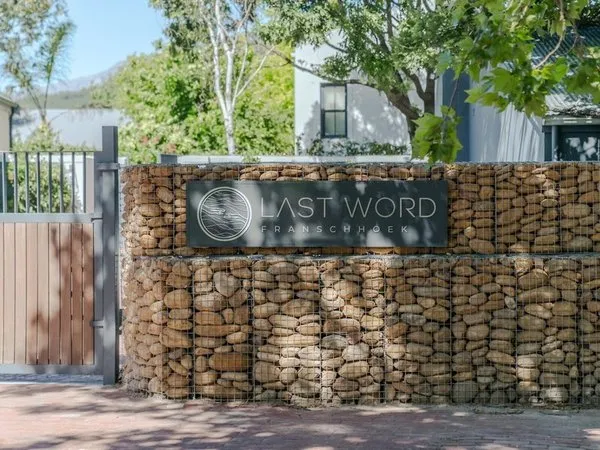 Last Word Franschhoek