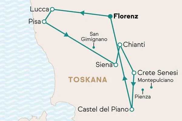 Toskana: Das Erbe der Medici ab Florenz
