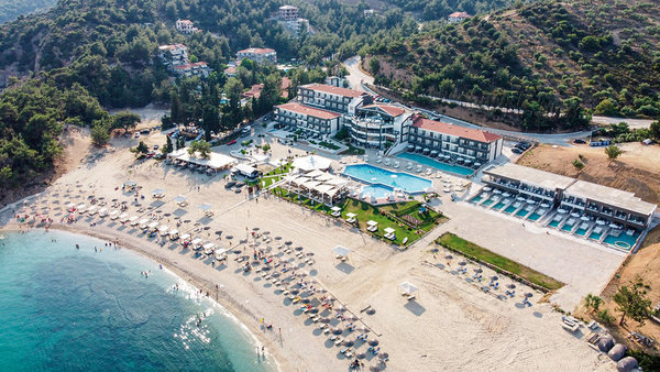 Blue Dream Palace Luxury Beach Resort in Limenaria All Inclusive Ferien