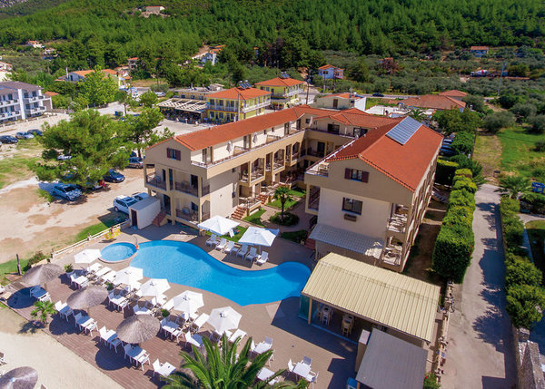 Hotel Mediterranean in Skala Rachoni All Inclusive Ferien