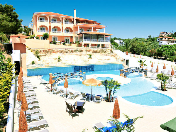 Grand Beach Hotel in Limenaria All Inclusive Ferien