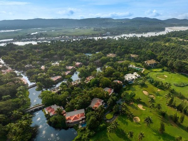 The Leela Goa in Mobor Beach All Inclusive Ferien