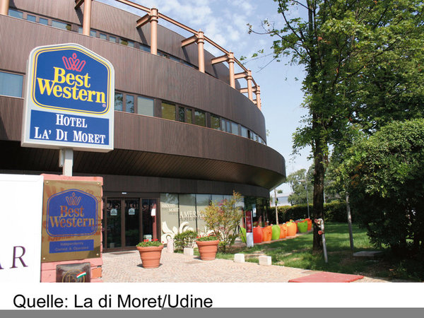 Hotel Là di Moret in Udine All Inclusive Ferien